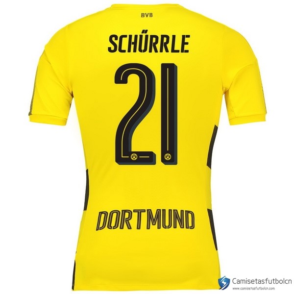 Camiseta Borussia Dortmund Primera equipo Schurrle 2017-18